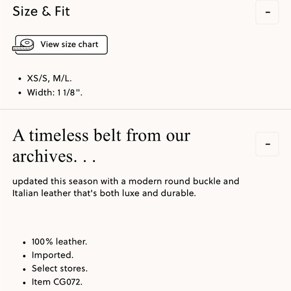 J. Crew Braided Italian leather Brown Belt with Gold Buckle CG072 $90 main image 7